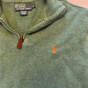 Men’s Polo Zip Sweater